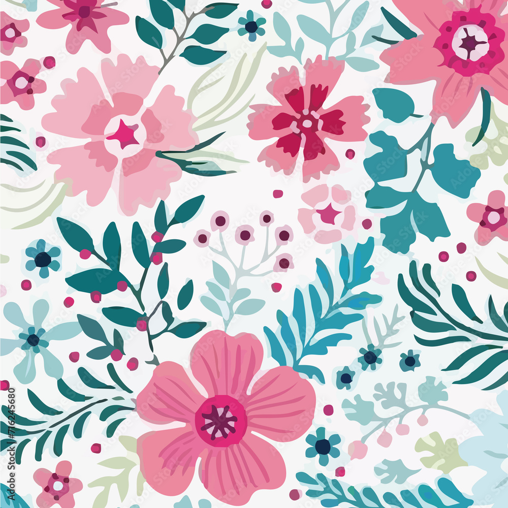 Watercolors and various flowers, chrysanthemums, cacti, and birds are beautiful Watercolors and various flowers, chrysanthemums, cacti, and birds are beautiful