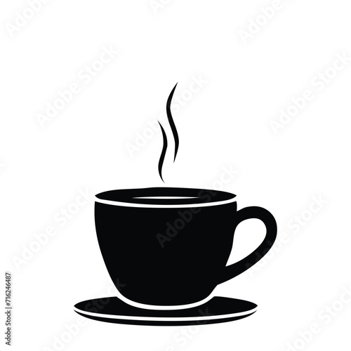 Cup icon symbol vector on white background