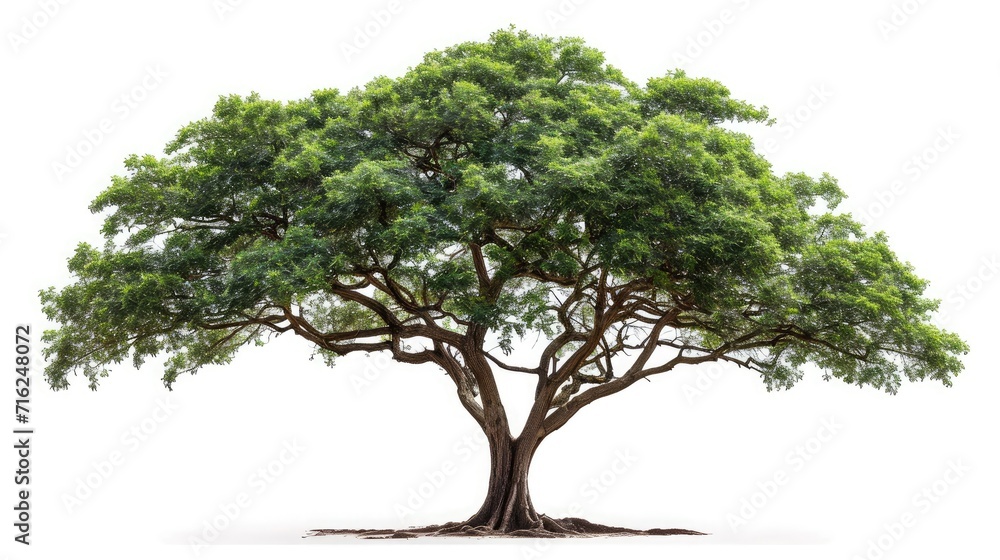 big tree isolate on white background big tree isolate on white background