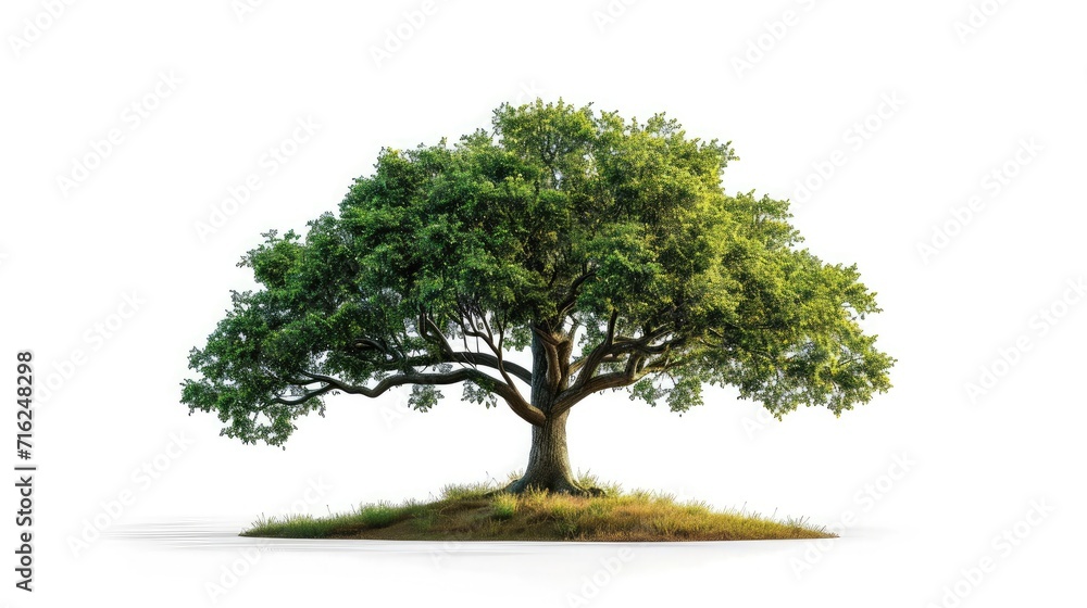 big tree isolate on white background big tree isolate on white background