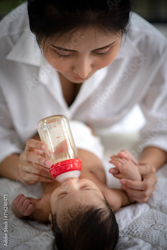 Portrait of Asian mother is...