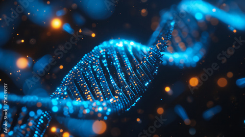 Technological DNA Helix with Electronic Circuits