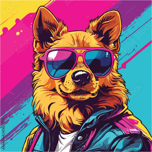 dog_weaeing_sunglasses_tshirt_design
