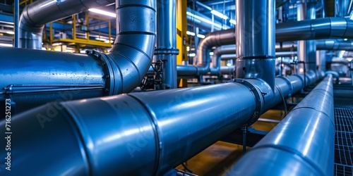 Wallpaper Mural piping systems of a building Torontodigital.ca