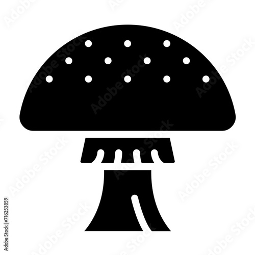 Mushroom Icon Style