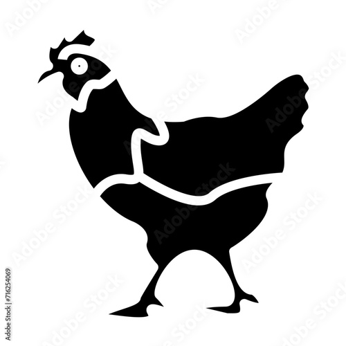 Chicken Icon Style