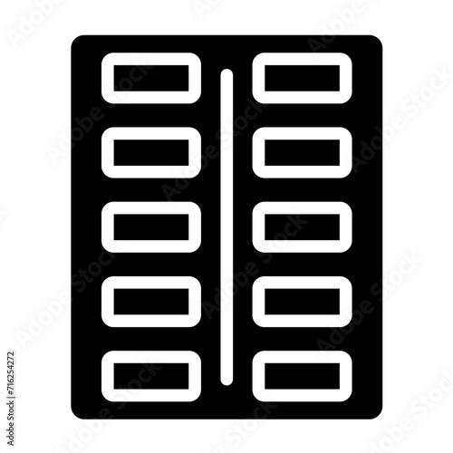 Nicotine Gum Icon Style