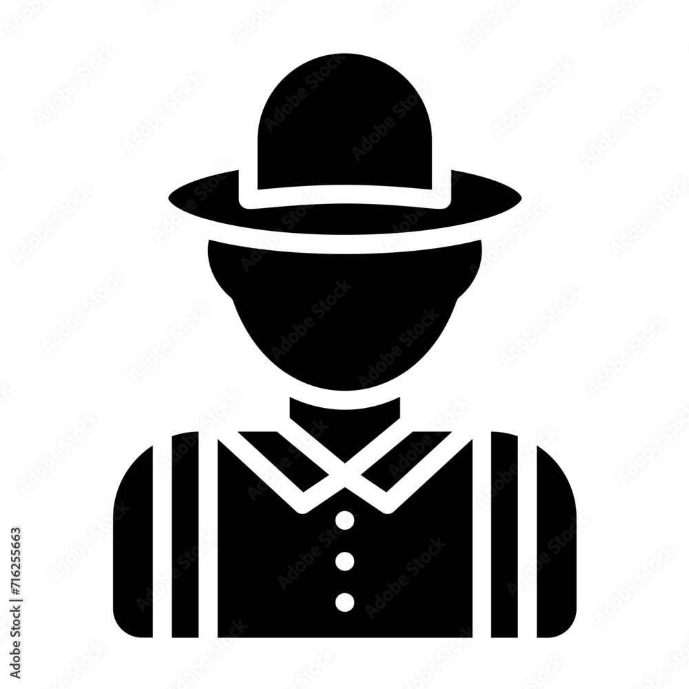 Farmer Icon Style Farmer Icon Style