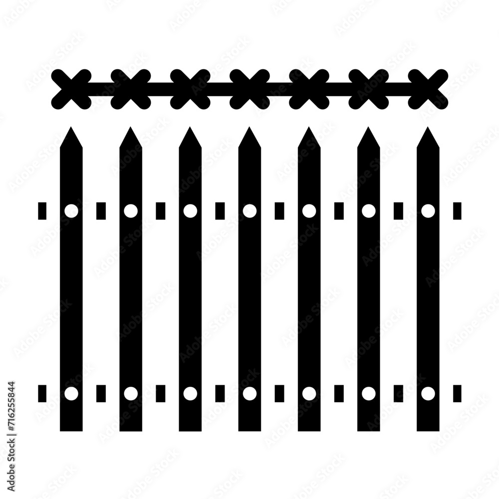 Fence Icon Style Fence Icon Style