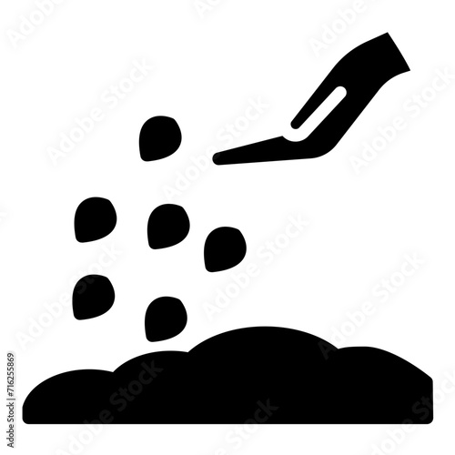 Seed Hand Icon Style