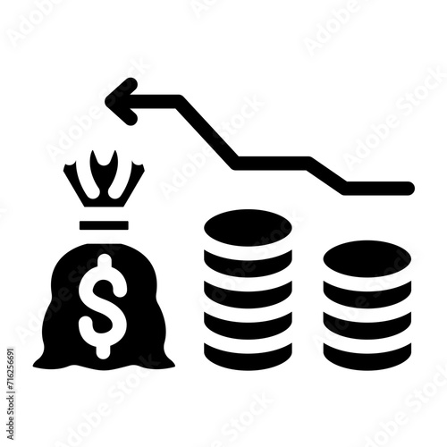 Bankruptcy Icon Style