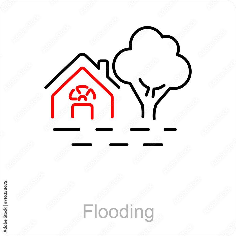 Fototapeta premium Flooding
