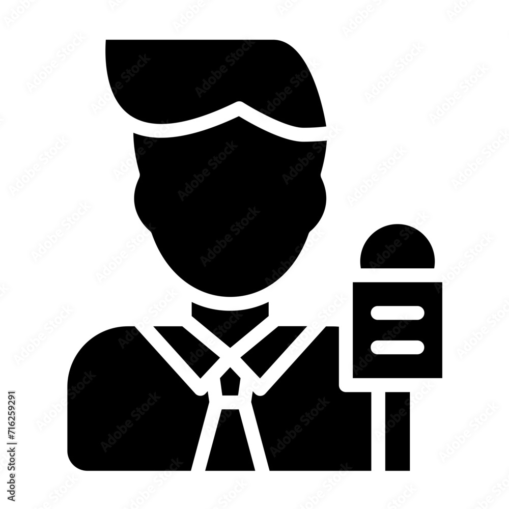 Male Informant Icon Style