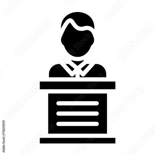 Male Witness Icon Style