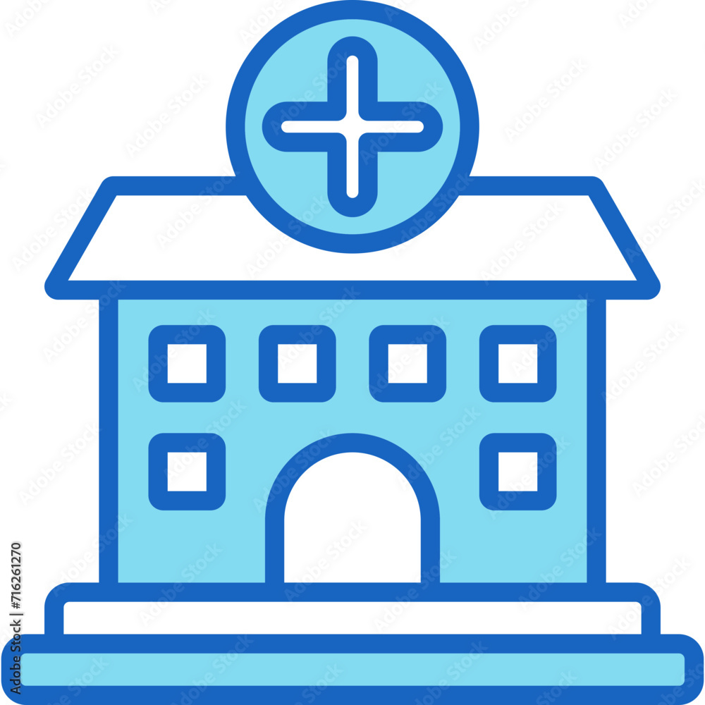 Obraz premium Hospital Icon