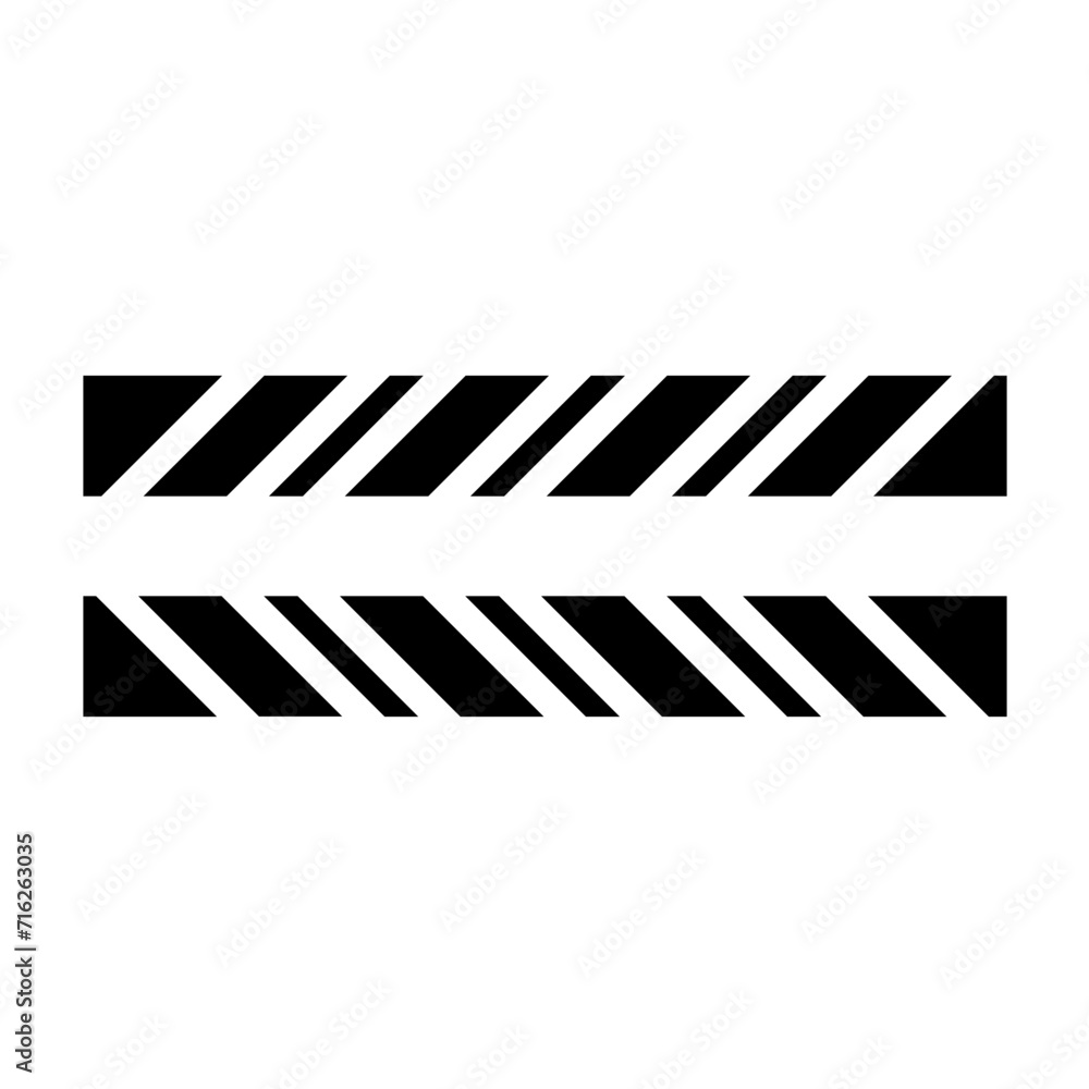 Police Line Icon Style Police Line Icon Style