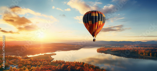a scenic hot air balloon ride for a unique and memorable experience
