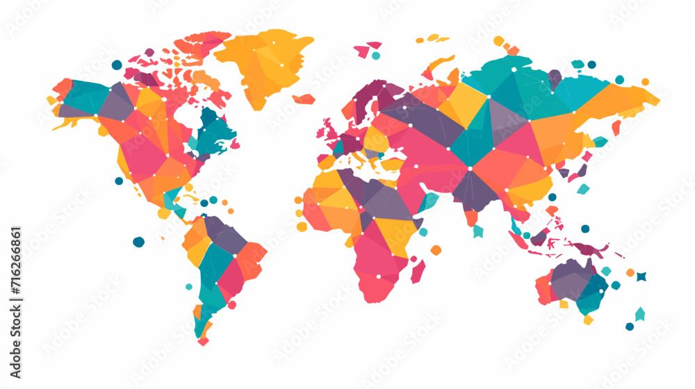 World wide business concept image. Vector illustration. World wide business concept image. Vector illustration.