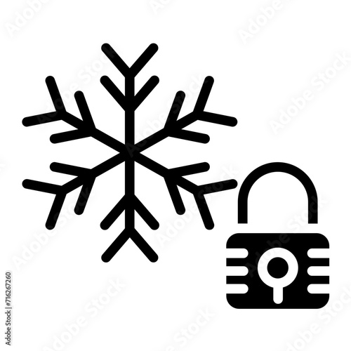 Freeze Lock Icon Style
