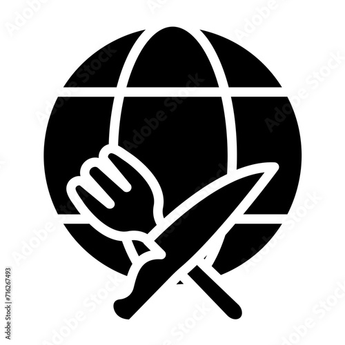 Food Fortress Icon Style