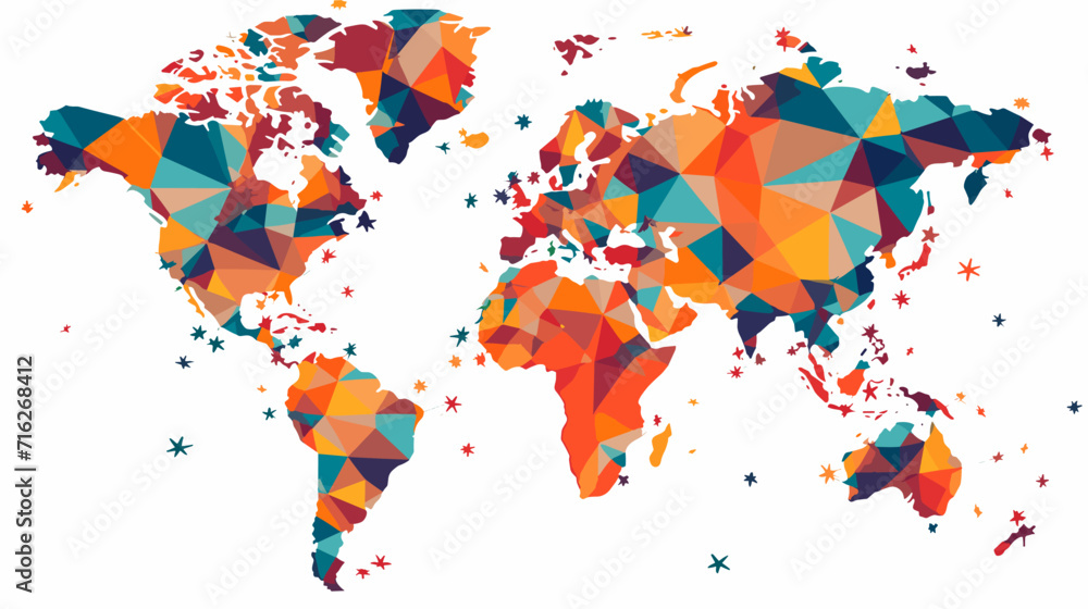 World wide business concept image. Vector illustration. World wide business concept image. Vector illustration.