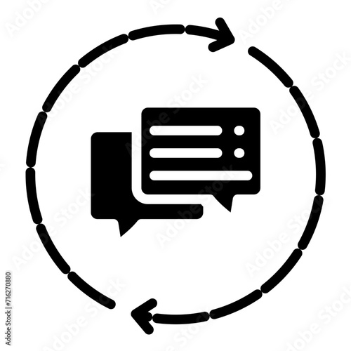 Feedback Loop Icon Style