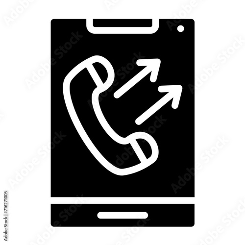 Outbound Calls Icon Style