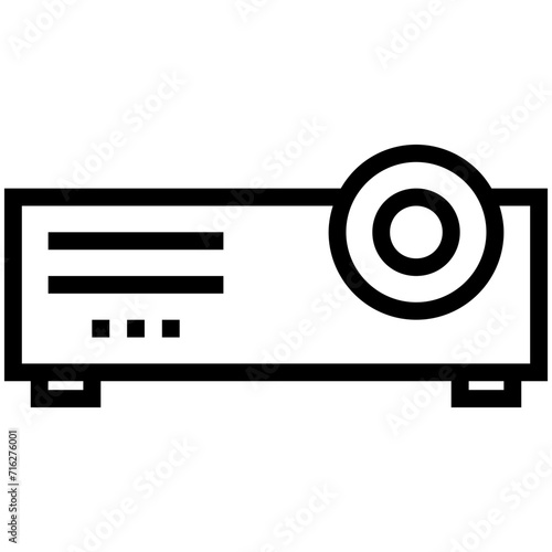 Projector Vector Icon