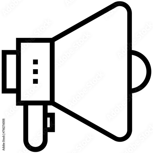 Bullhorn Vector Icon