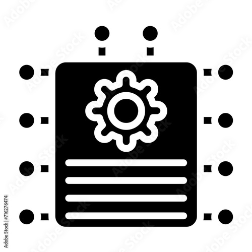 Cybersecurity Frameworks Icon Style