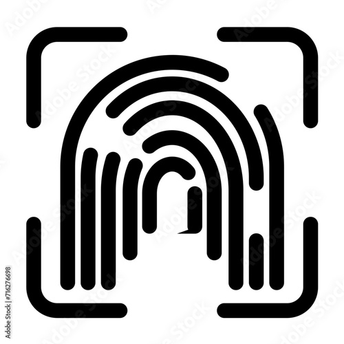 Biometrics Icon Style
