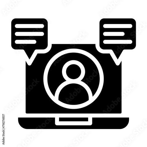 Cyberbullying Icon Style