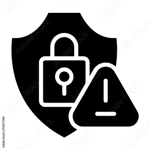 Security Risks Icon Style