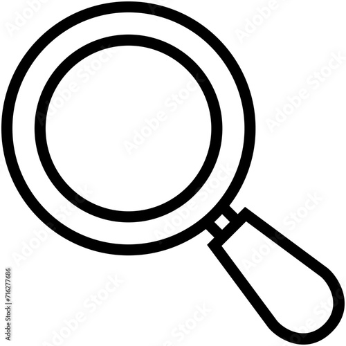 Magnifier Vector Icon