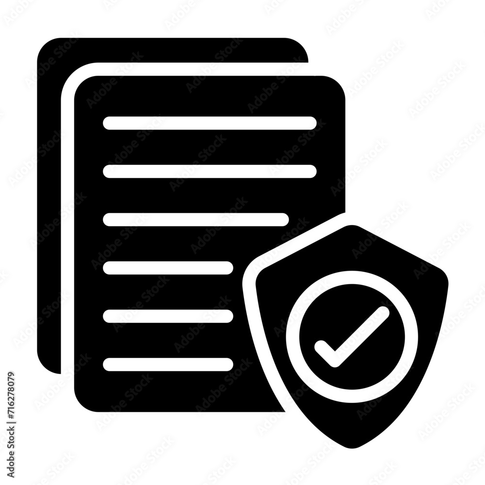 Secure Document Icon Style Secure Document Icon Style
