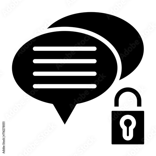 Encrypted Chat Icon Style
