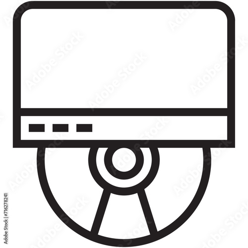 Cd Player Vector Icon