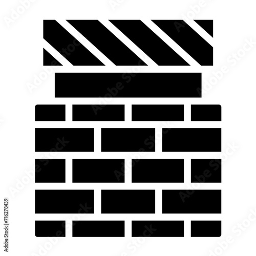 Firewall Blockade Icon Style