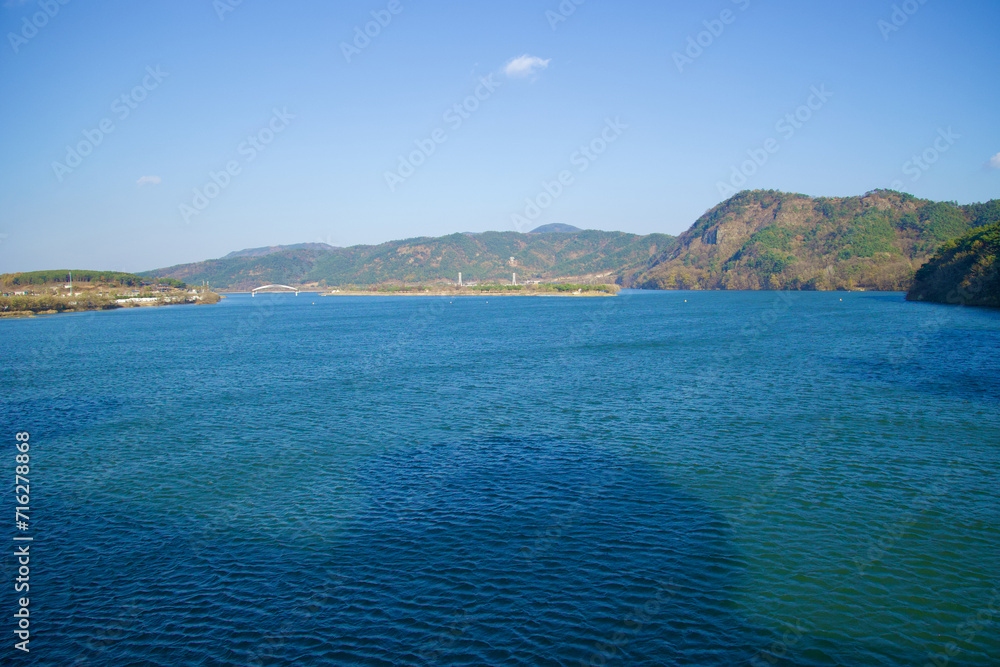 Wide River View from Sangju Weir