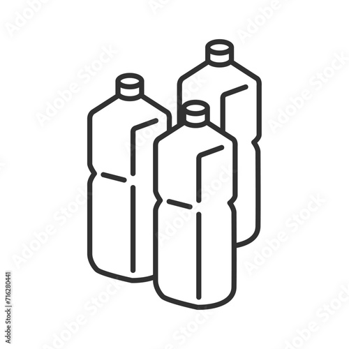 ペットボトルのイラスト　防災グッズ