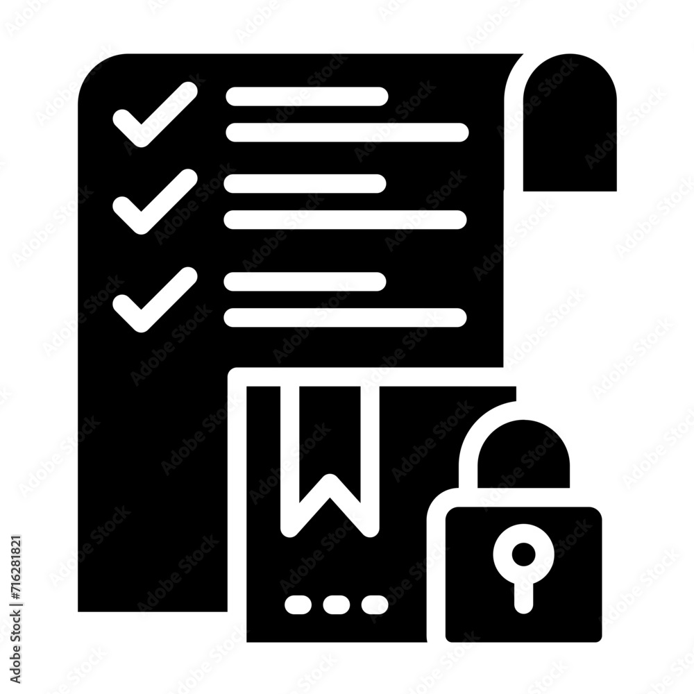 Secure Orders Icon Style Secure Orders Icon Style