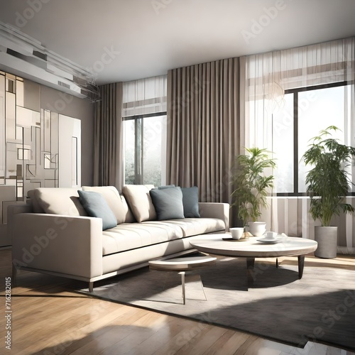 modern living room © usman