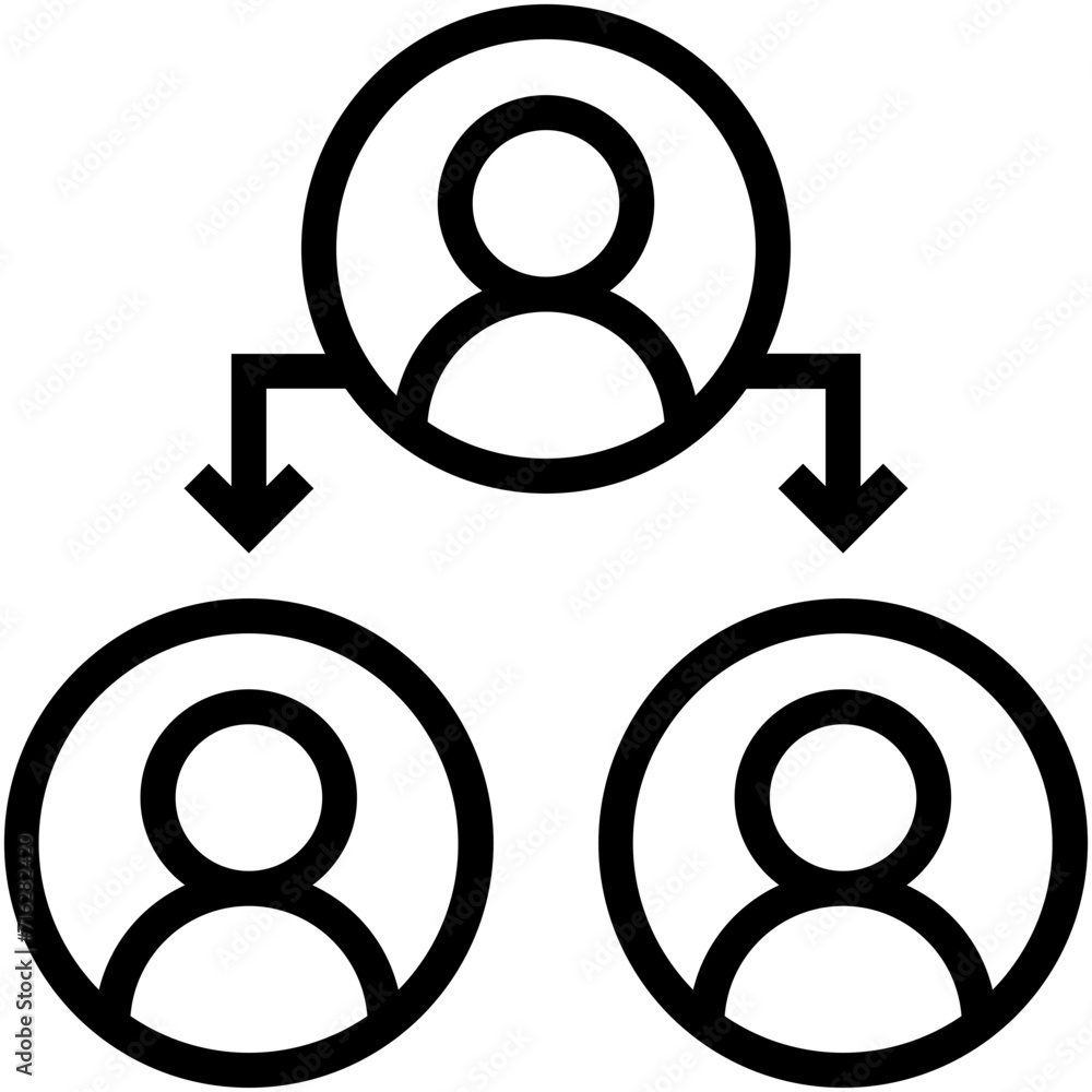 Management Vector Icon Management Vector Icon
