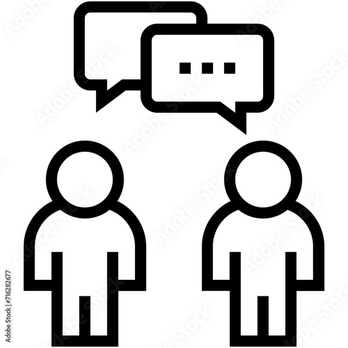 Communication Vector Icon