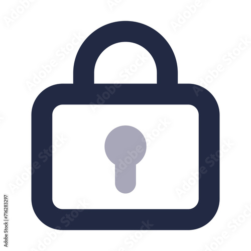 lock icon illustration