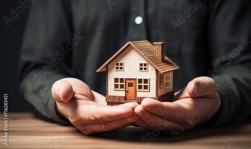 A Person Holding a Tiny Home in Their Palm