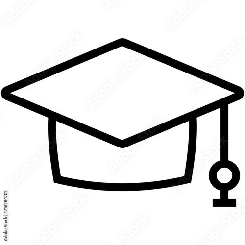 Mortarboard Vector Icon