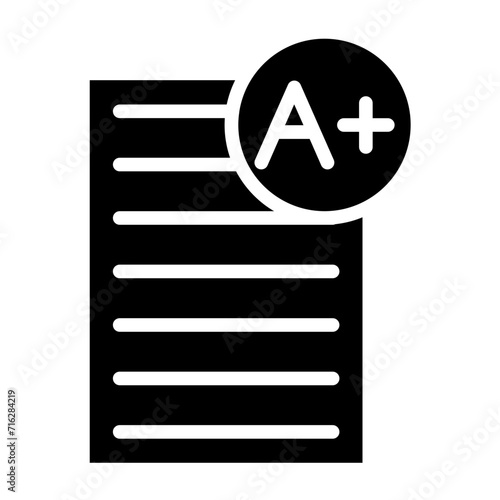 Report Card Icon Style