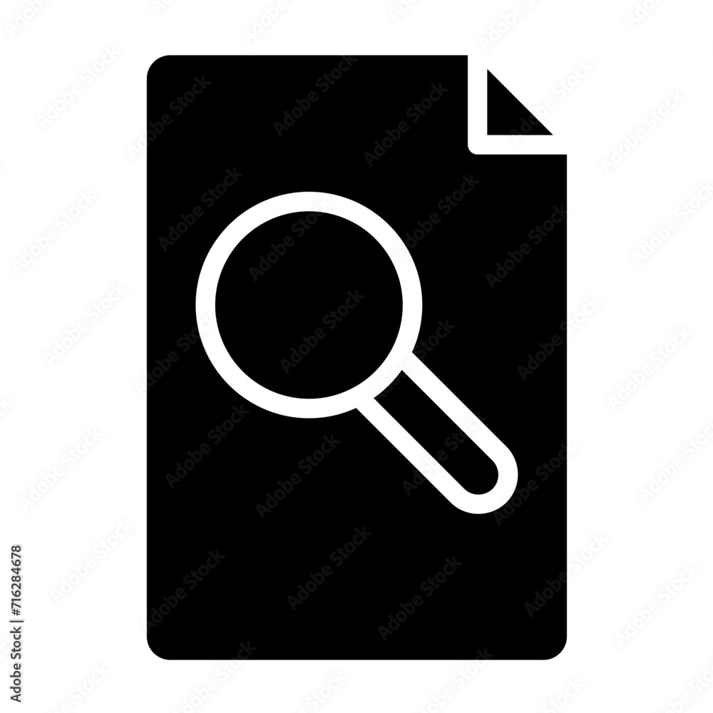 Study Analysis Icon Style Study Analysis Icon Style