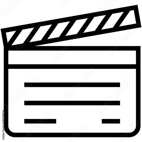 Clapper Vector Icon